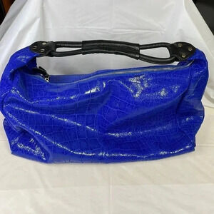 LOLA BERNARD-NEW INDIGO Blue LTR LG. Satchel